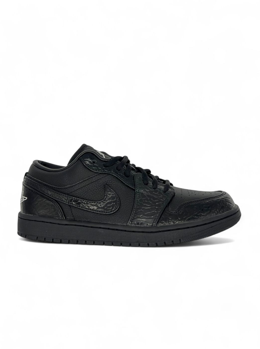 Air Jordan 1 Low SE 'Patent Elephant Black'